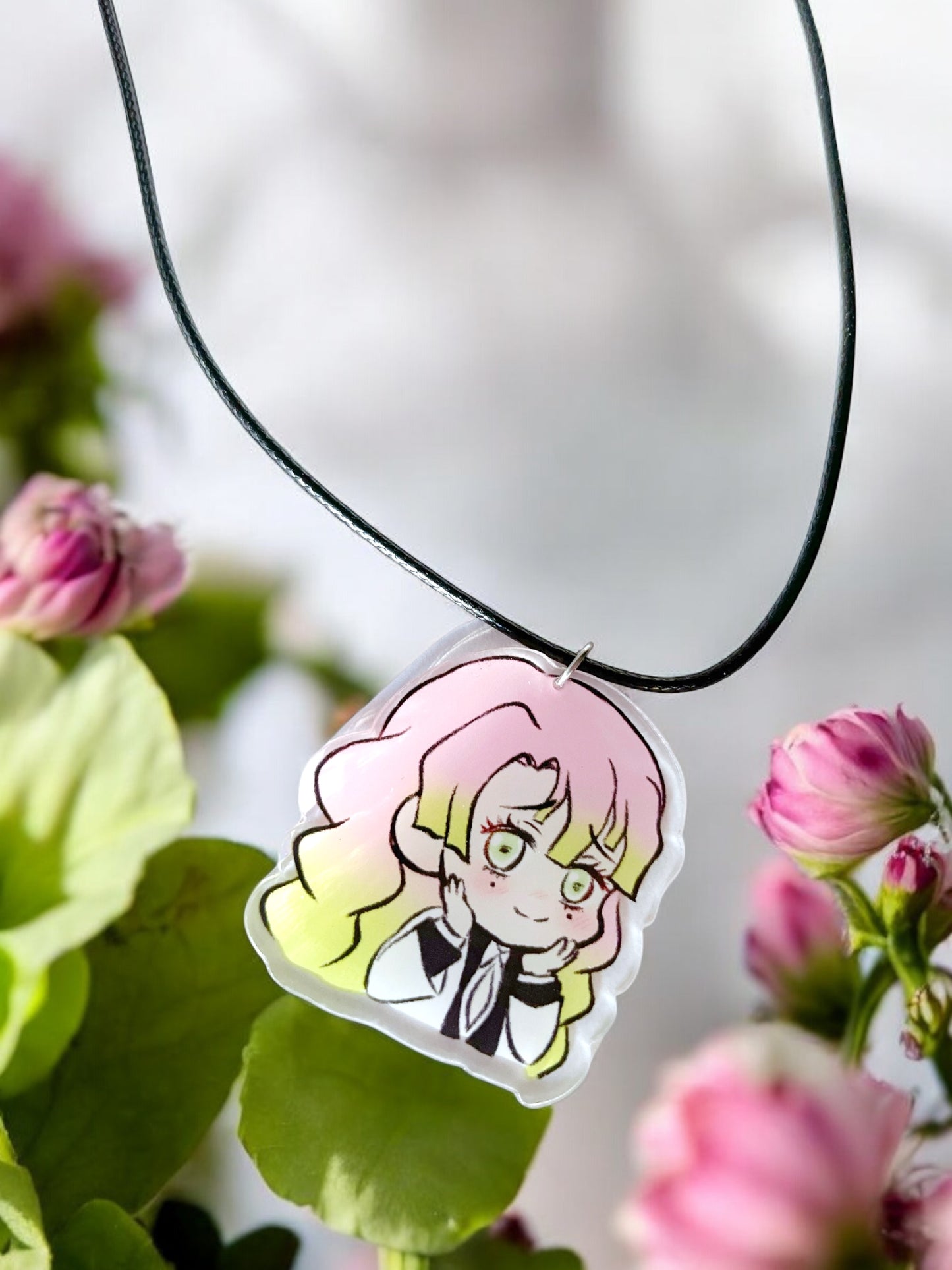 Anime Mitsuri Demon Slayer Necklace