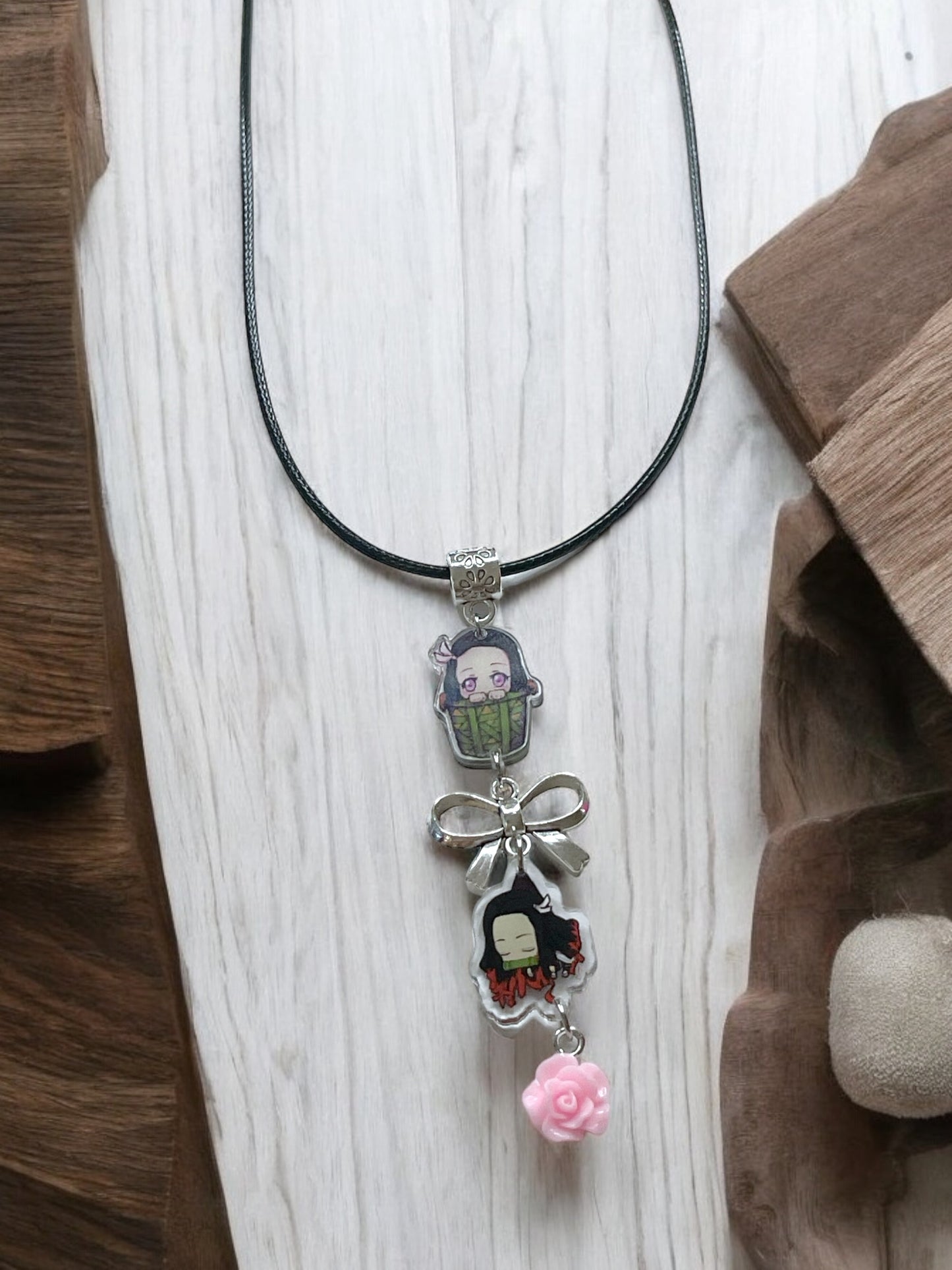Anime Nezuko Demon Slayer Necklace
