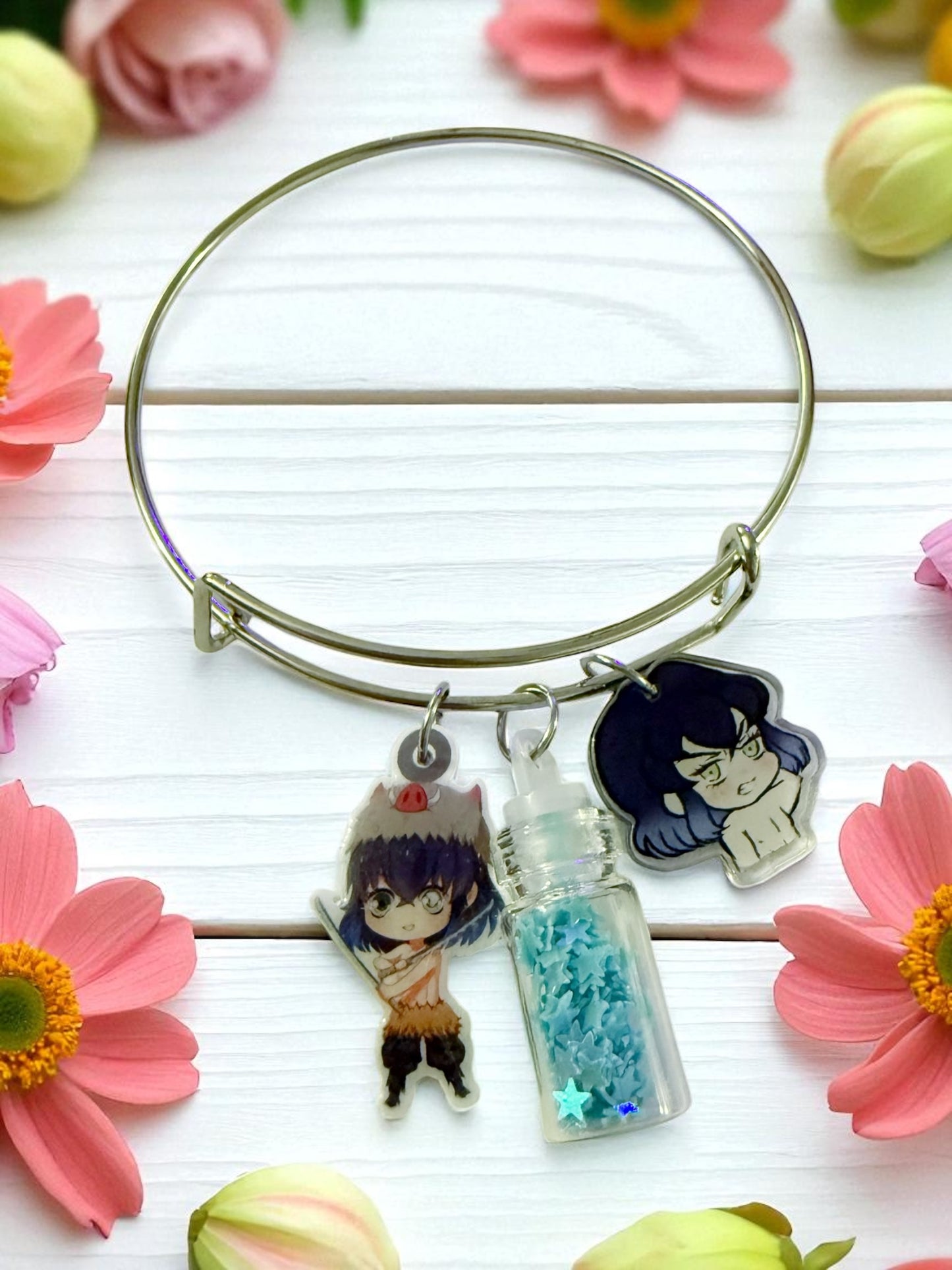 Anime Inosuke - Demon Slayer Bangle Bracelet