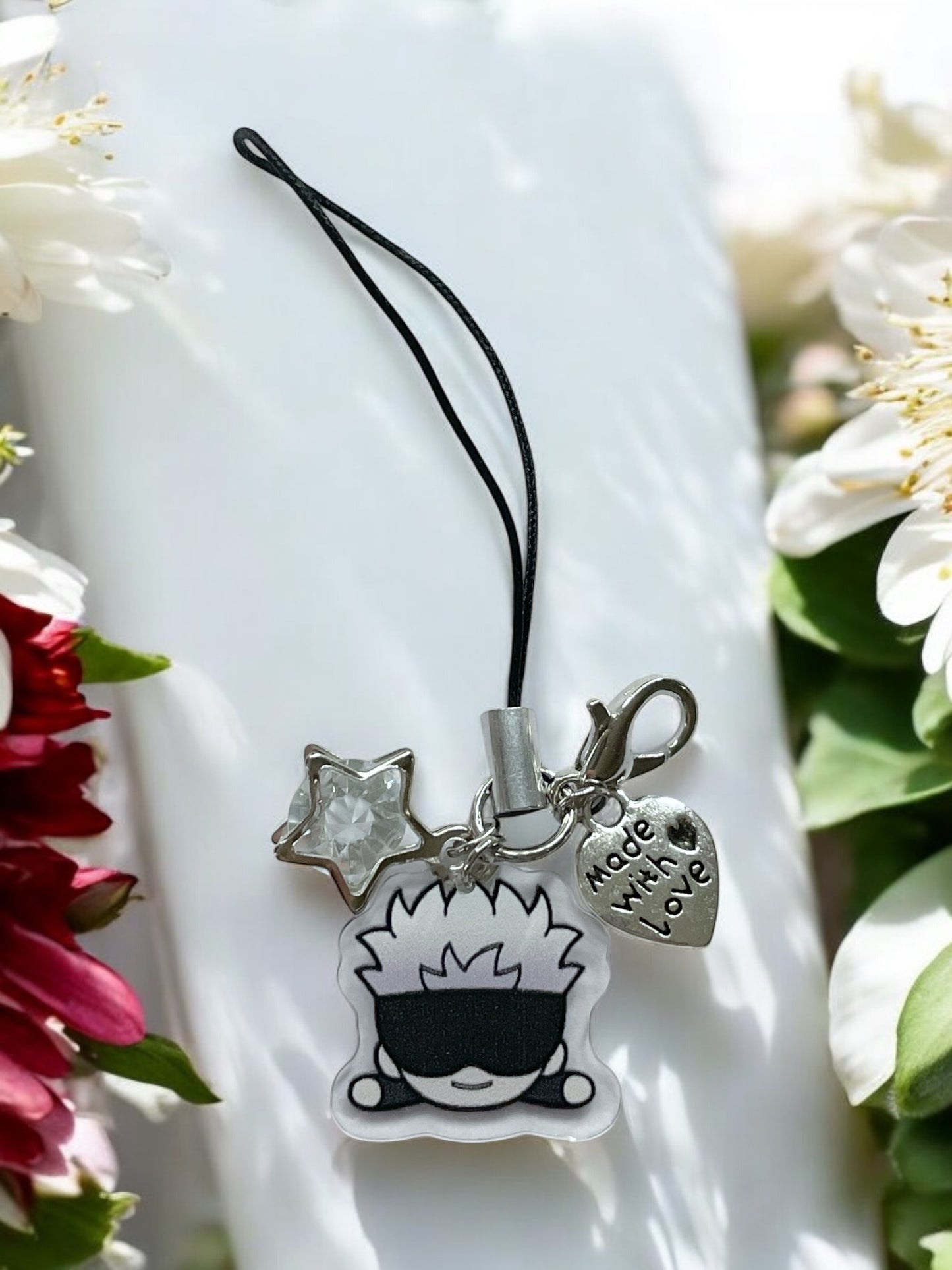 Anime Jujitsu Kaisen Phone Charm