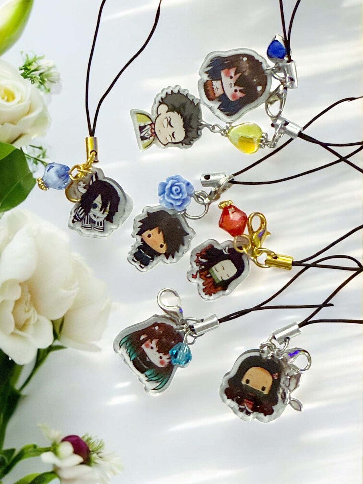 Anime Demon Slayer Phone Charm