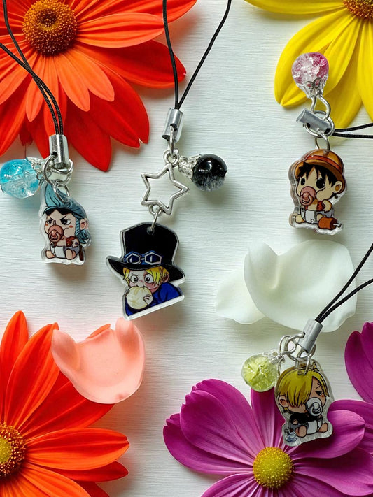 Anime One Piece Phone Charm