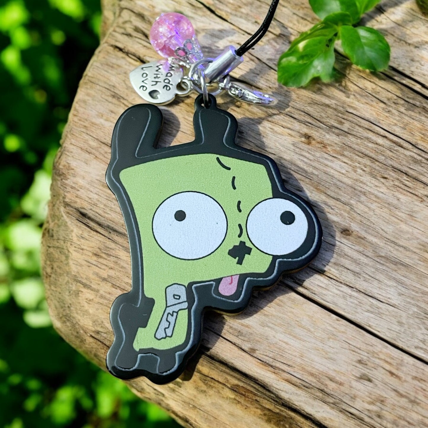 Invader Zim - Gir Phone Charm