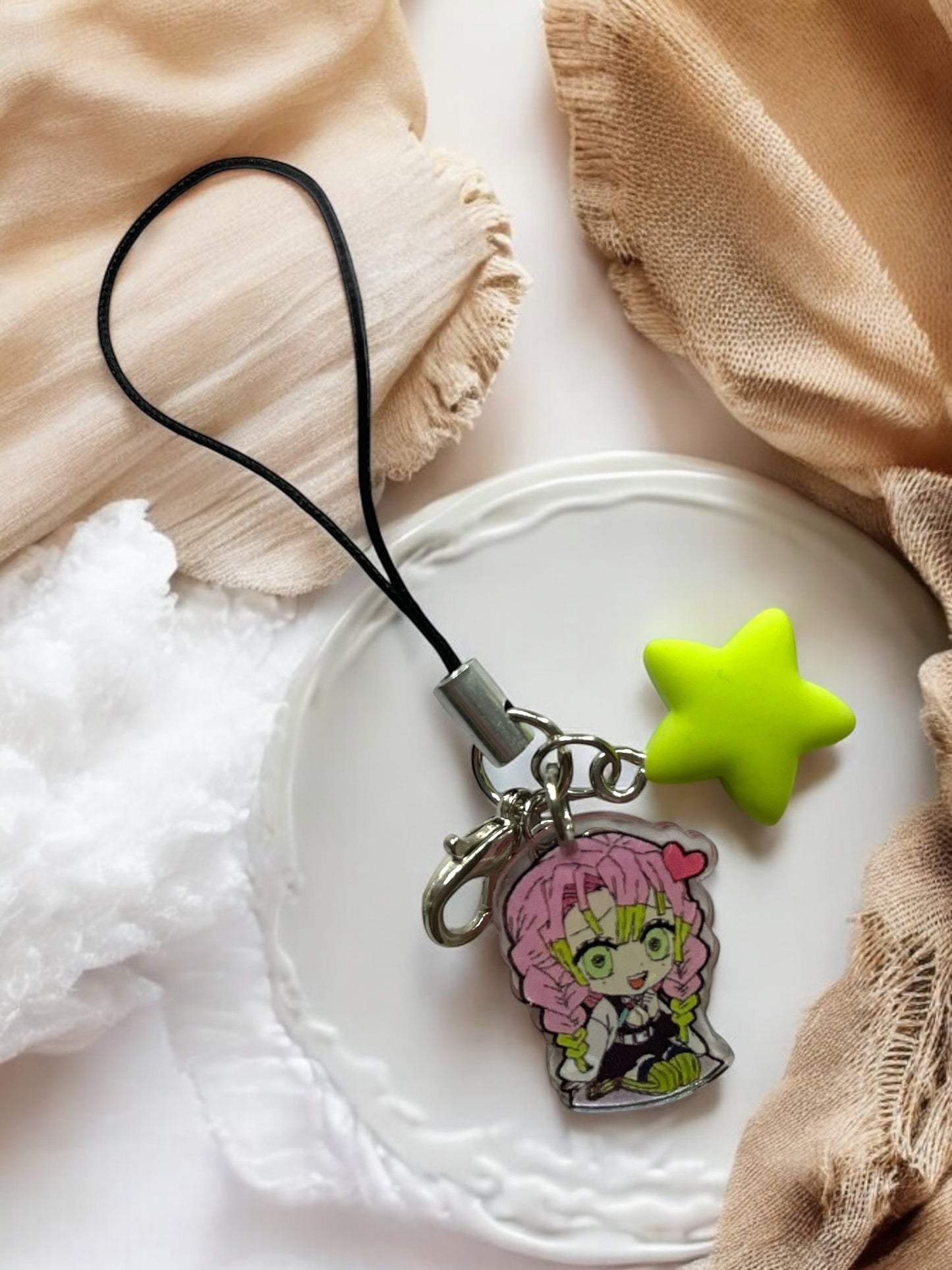 Anime Demon Slayer Phone Charm