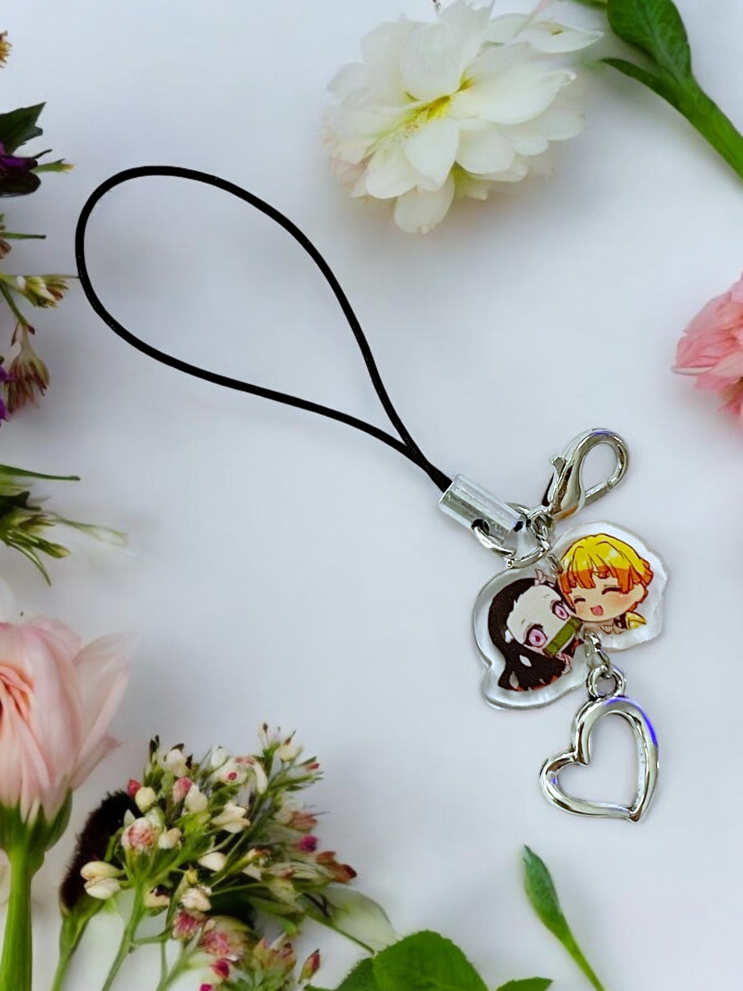 Anime Couples -Demon Slayer Phone Charm