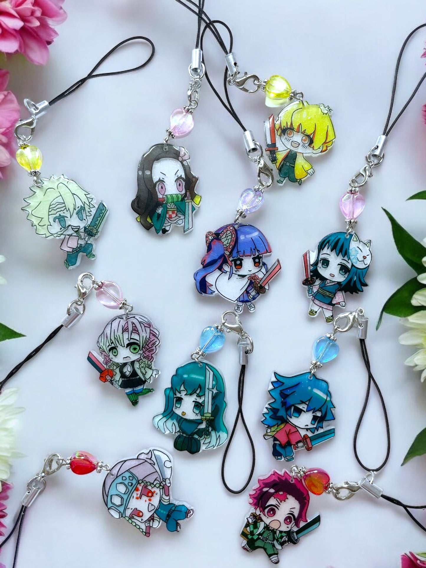 Anime Demon Slayer Phone Charm