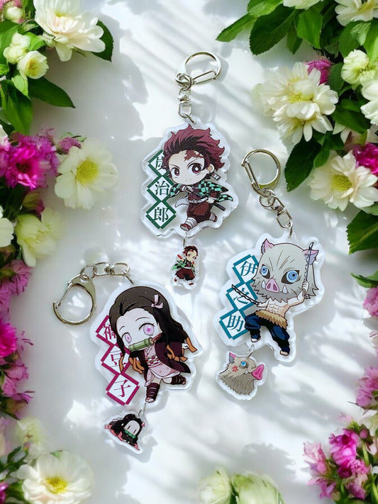 Anime Demon Slayer Keychain