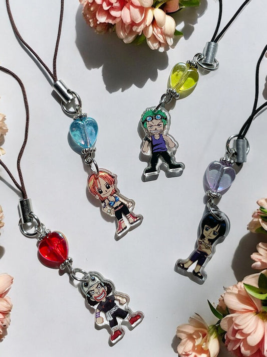 Anime One Piece Phone Charm