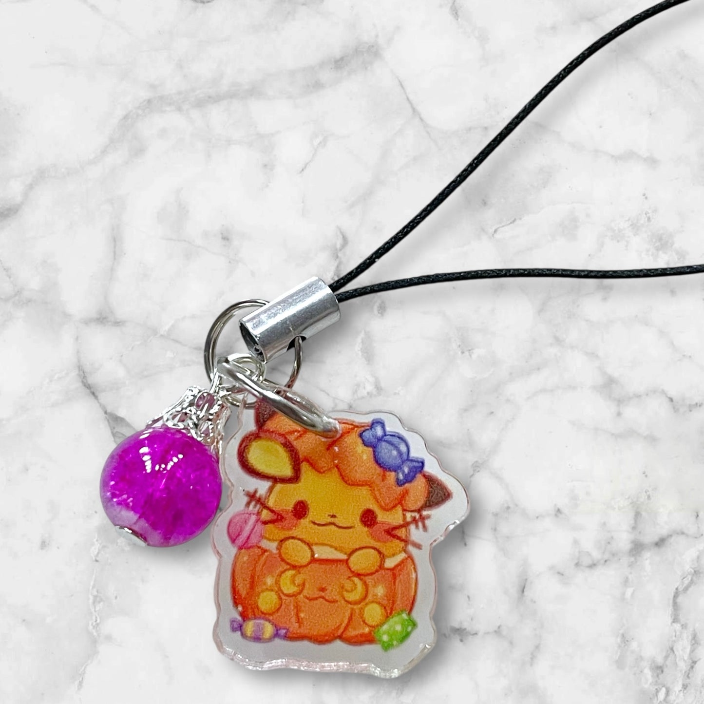 Anime Food Themed Pokemon Phone Charm