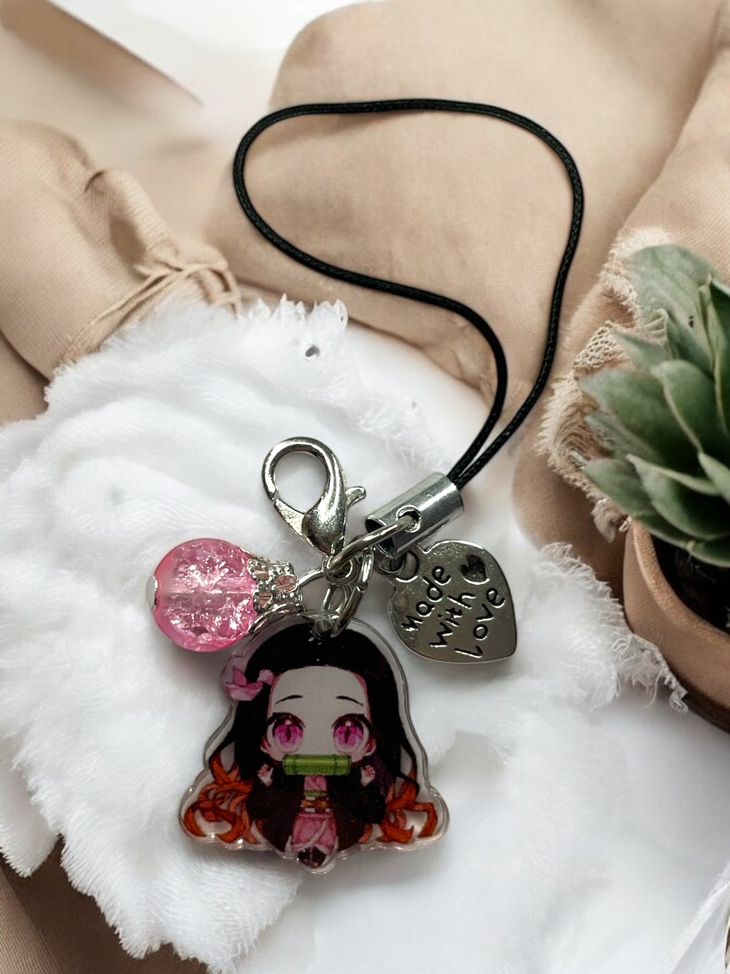 Anime Demon Slayer Phone Charm