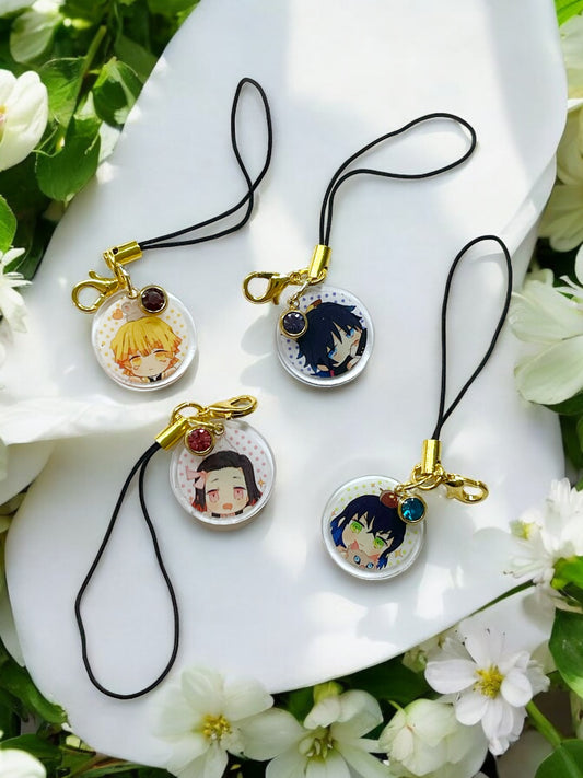 Anime Demon Slayer Phone Charm
