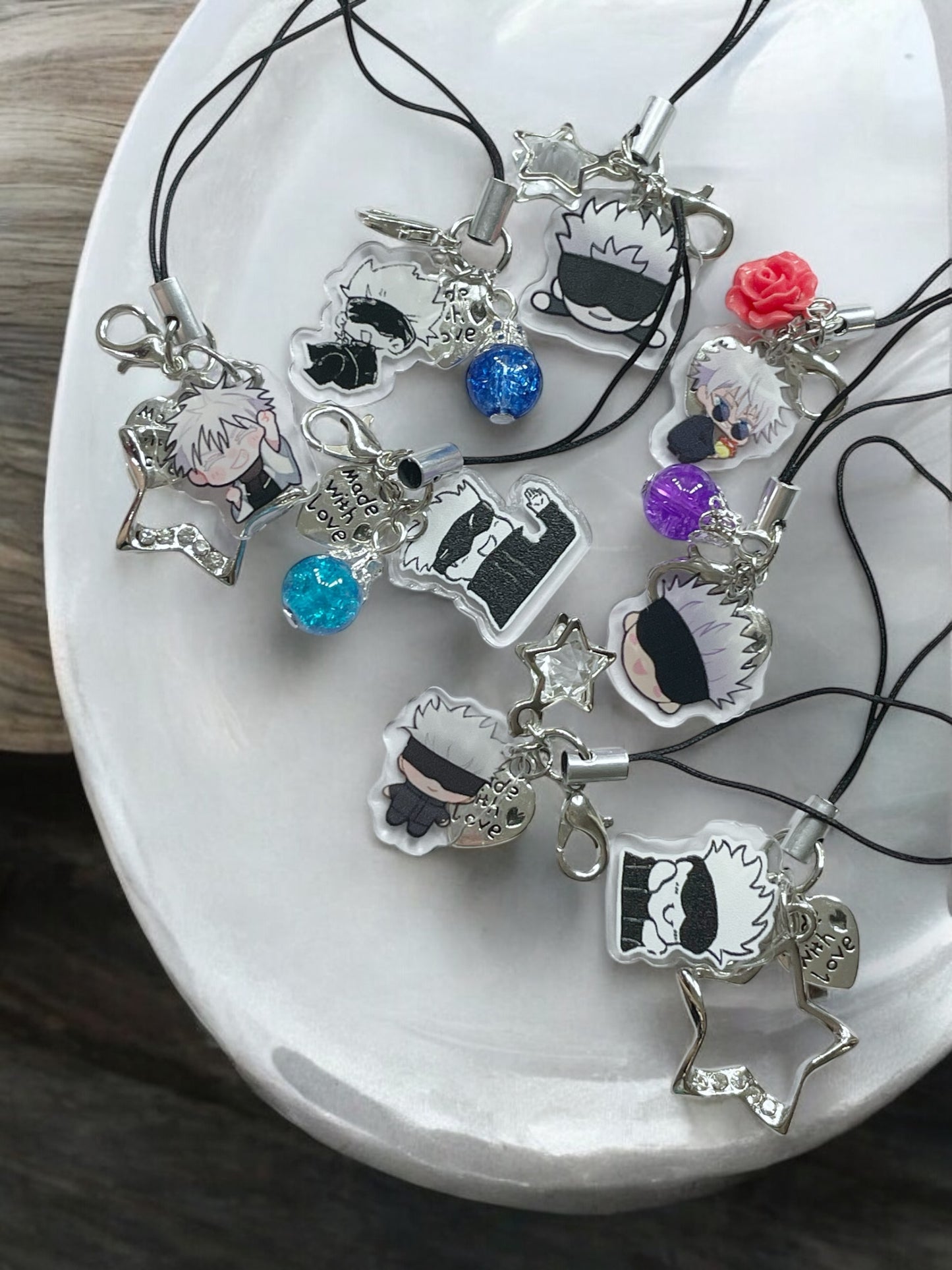 Anime Jujitsu Kaisen Phone Charm