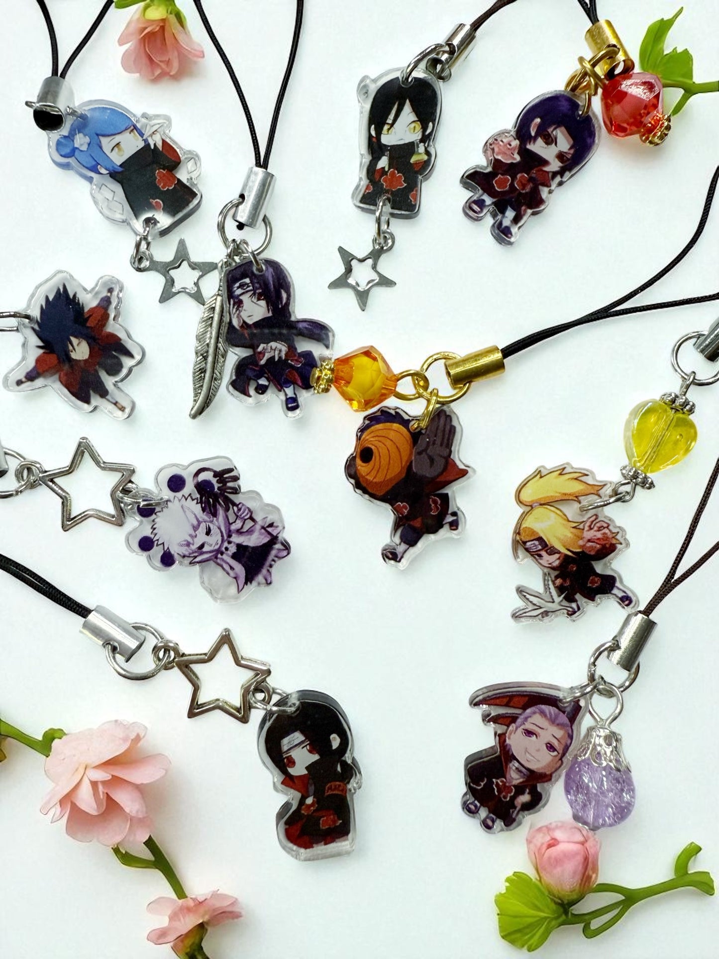 Anime Naruto Villain Phone Charm
