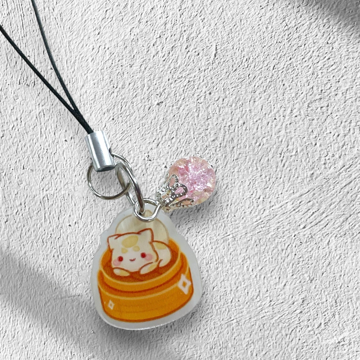 Anime Food Themed Pokemon Phone Charm