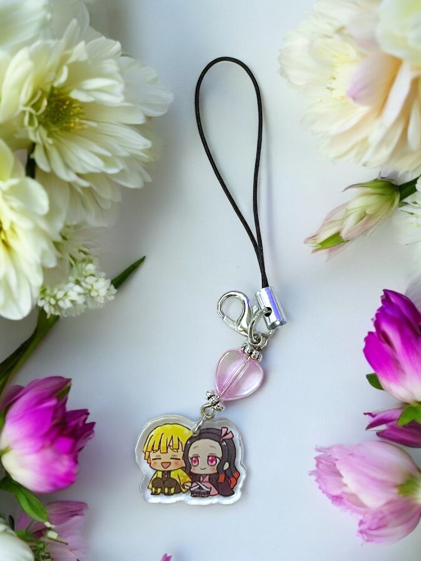 Anime Couples -Demon Slayer Phone Charm