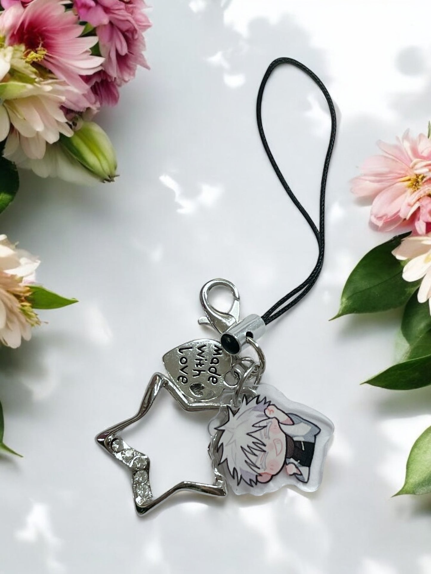 Anime Jujitsu Kaisen Phone Charm