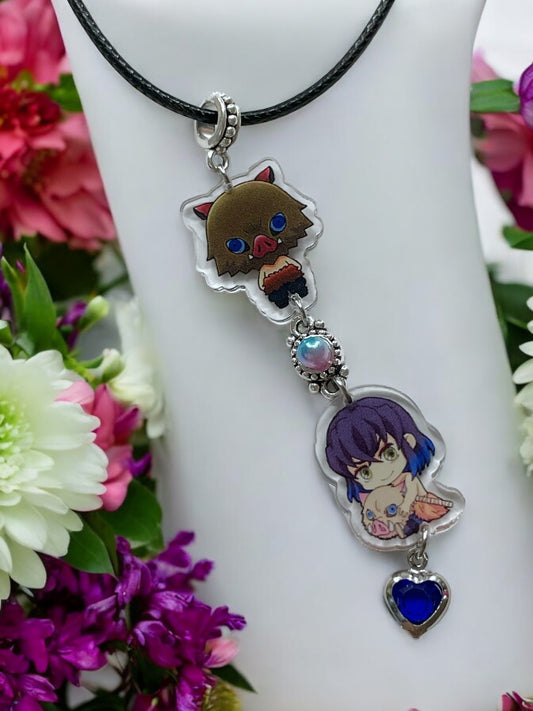 Anime Inosuke Demon Slayer Necklace