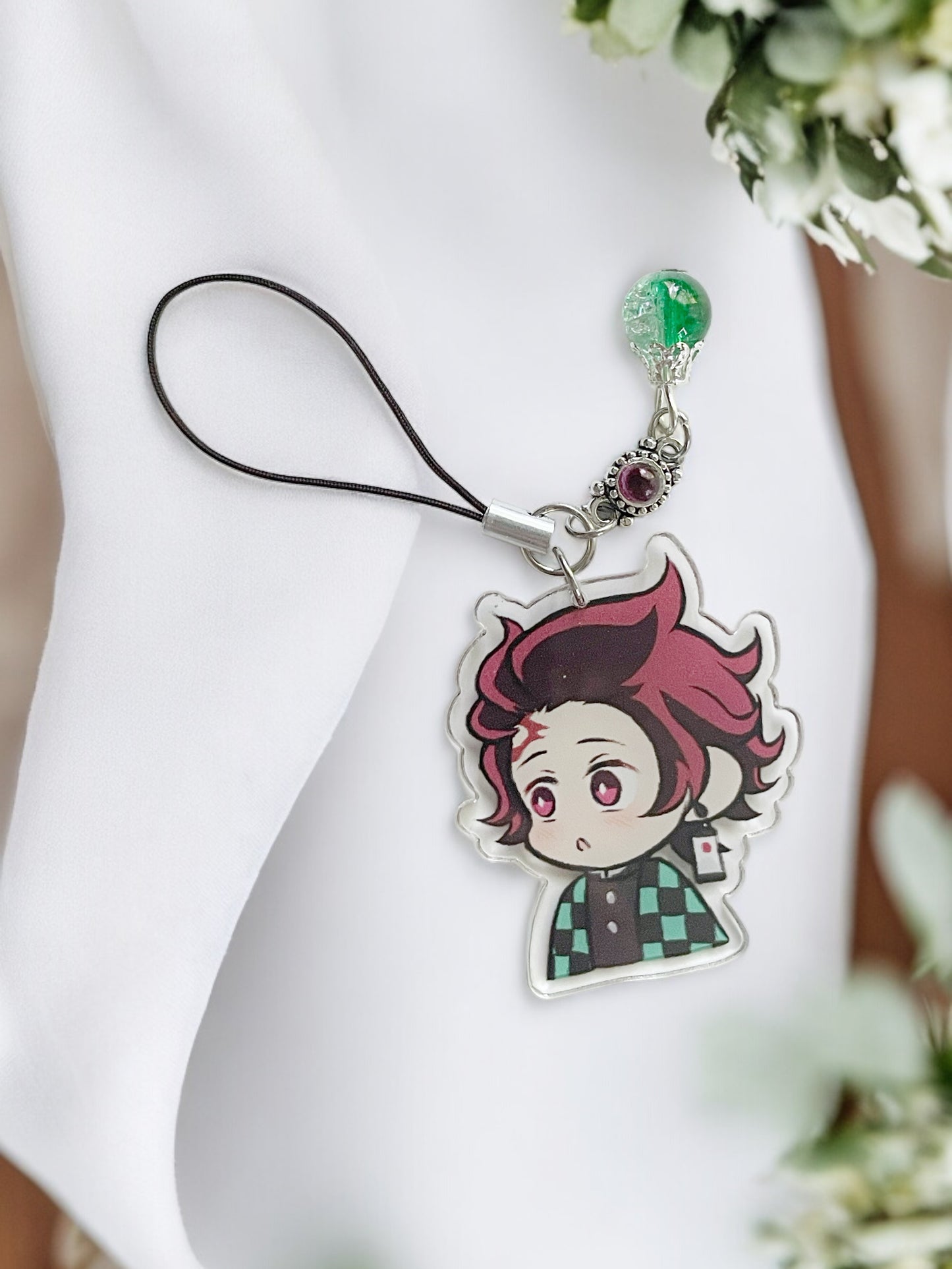 Anime Demon Slayer Phone Charm