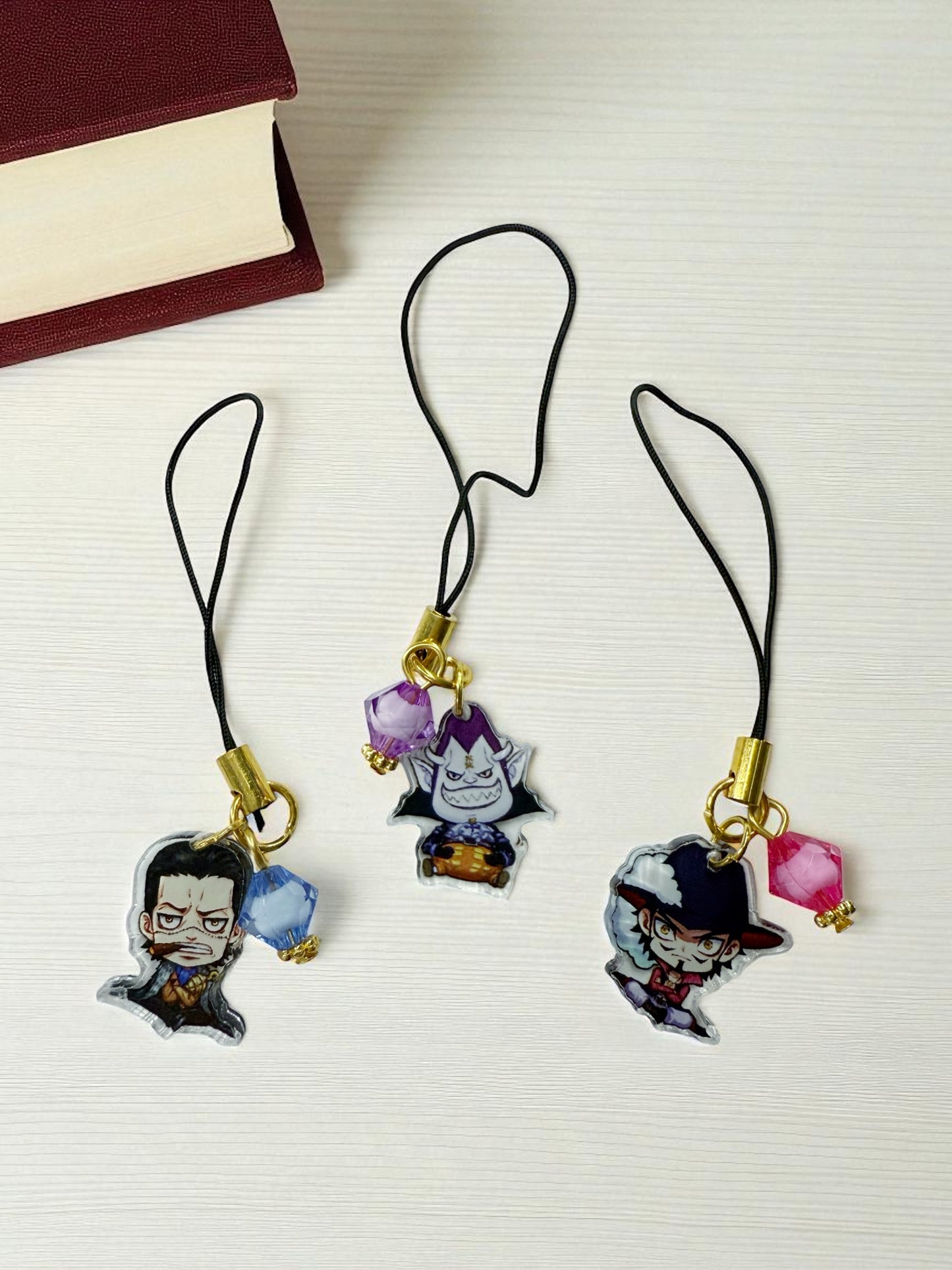 Anime One Piece Villains Phone Charm